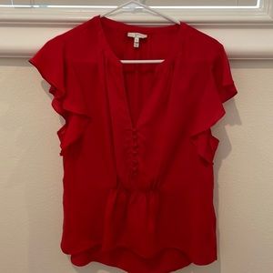 Joie flutter Sleeve Blouse